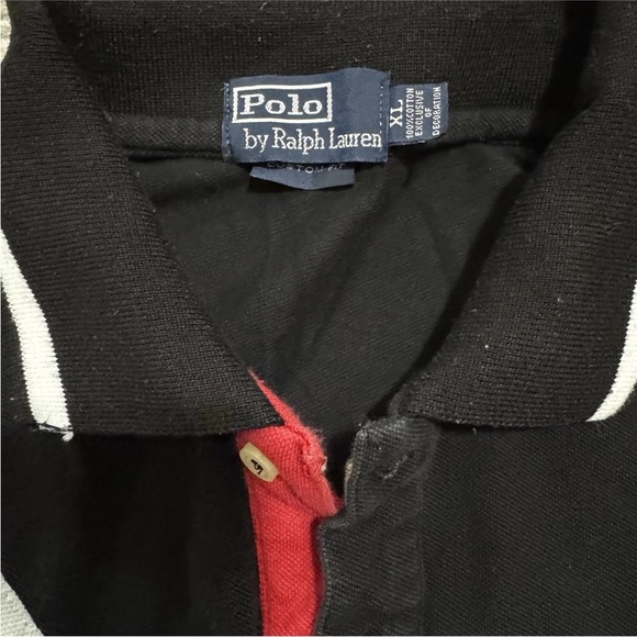 Polo ralph lauren men's cotton blackwatch series polo shirt size:XL Vintage Rare - Picture 7 of 7